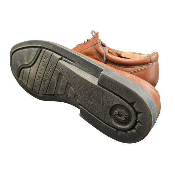 Florsheim Mens Brown Leather Oxford Shoes Size 11 M Comfortech CM2076 - Picture 7 of 8